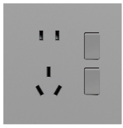 超薄塑包鋼啞光白金灰系列