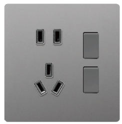 Q14膚感玻璃灰色系列